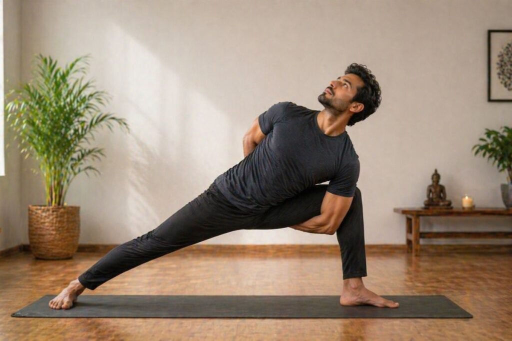 Bound Side Angle Pose