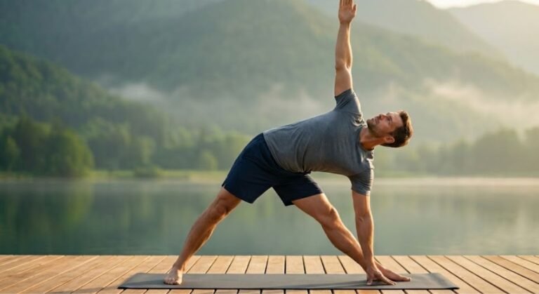 Triangle Pose Yoga