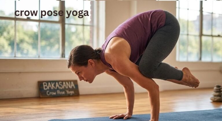 Crow Pose Yoga