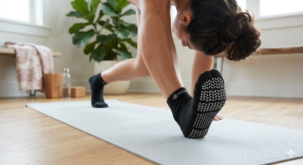 Gaiam Grippy Yoga Socks